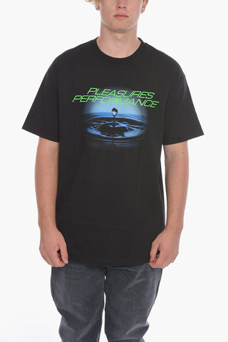 Maxi Printed Frontal Crew-Neck T-shirt