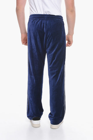 Joggers LAUREL in Velour con Rifinitura Logata