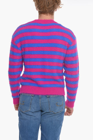 Maglia Fuzzy UNISEX a Righe Bicolore