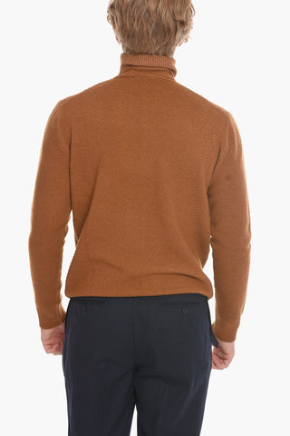 Virgin Wool Turtleneck Sweater