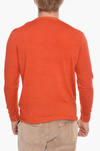 Virgin Wool Lightweight Crew-Neck Sweater