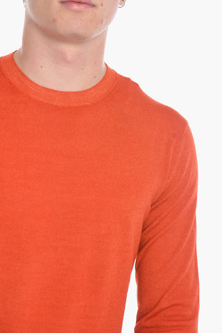 Virgin Wool Lightweight Crew-Neck Sweater