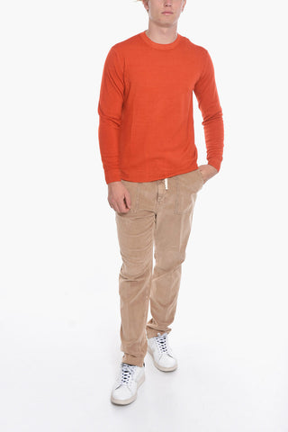 Virgin Wool Lightweight Crew-Neck Sweater