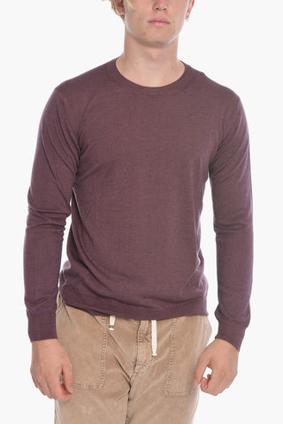 Virgin Wool Lightweight Crew-Neck Sweater