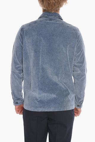 Corduroy PRESCOT Overshirt with Double Breast Pocket