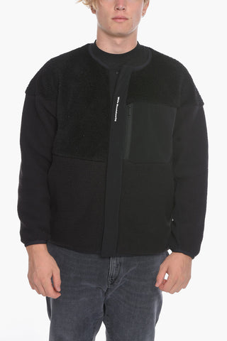 GorotexTeddy Sweatshirt with Snap Buttons