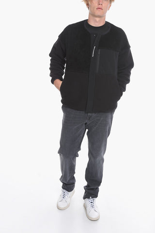 GorotexTeddy Sweatshirt with Snap Buttons