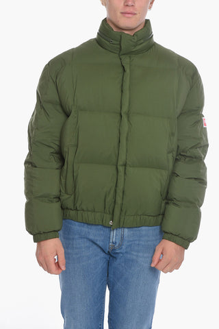Turtleneck Puffer Jacket with Zipped Detail
