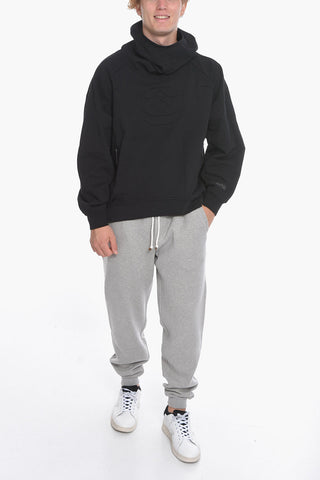 MCQ NO.11 Oversized Hoodie Sweatshirt with Embossed Logo