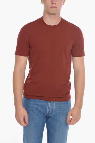 CIRCLE Crew Neck WHIRL Cotton Sweater