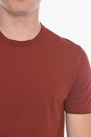 CIRCLE Crew Neck WHIRL Cotton Sweater