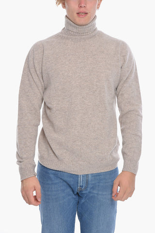Virgin Wool Turtleneck Sweater