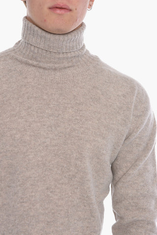 Virgin Wool Turtleneck Sweater