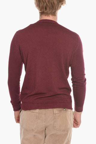 Virgin Wool Lightweight Crew-Neck Sweater