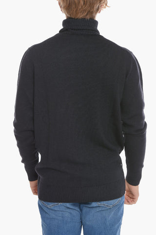 Virgin Wool Turtleneck Sweater
