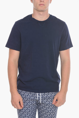 T-shirt Girocollo a Tinta Unita