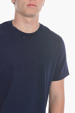 T-shirt Girocollo a Tinta Unita