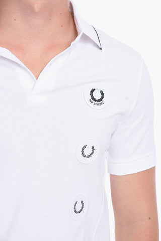 FRED PERRY Polo con Dettaglio Patch