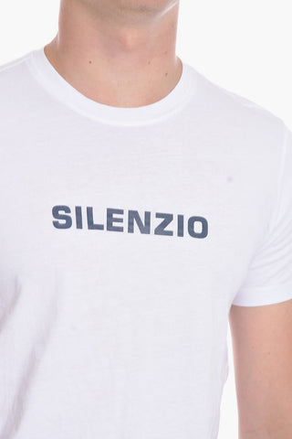 SILENZIO T-shirt with Letering Print