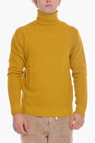 Virgin Wool Turtleneck Sweater