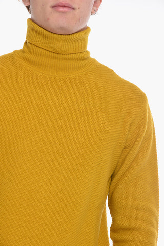 Virgin Wool Turtleneck Sweater