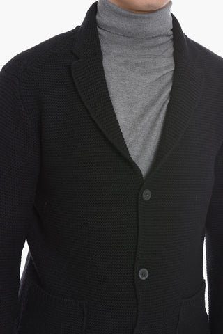 Single-Breasted Virgin Wool Blazer