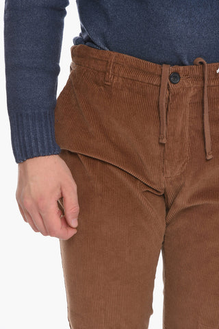 Corduroy DUMBO Pants with Belt Loops