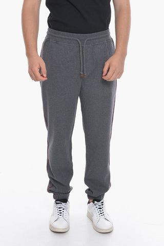 Joggers con Pannelli a Contrasto