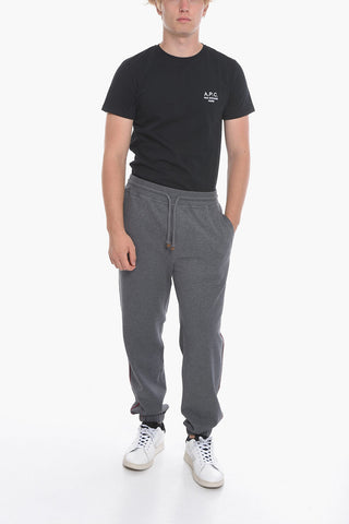 Joggers con Pannelli a Contrasto