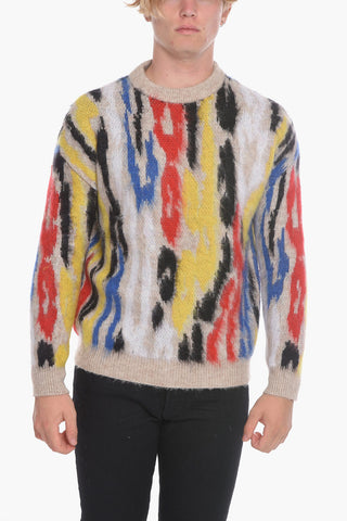 Wool-blend Multicolor Sweater