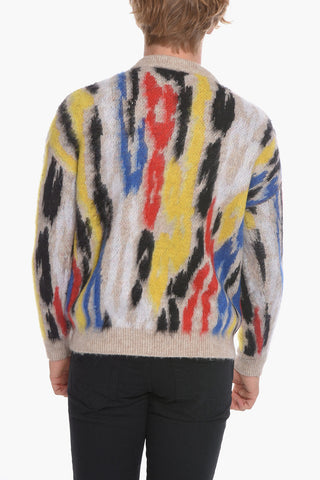 Wool-blend Multicolor Sweater