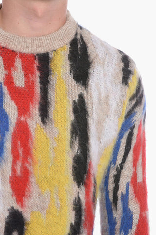 Wool-blend Multicolor Sweater