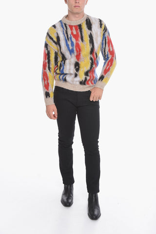 Wool-blend Multicolor Sweater