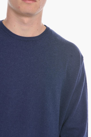 Crew Neck Cashmere Blend Sweater