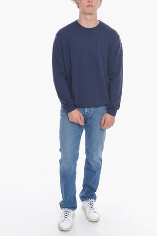 Crew Neck Cashmere Blend Sweater