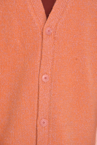 Cardigan CORAL in Misto Lana