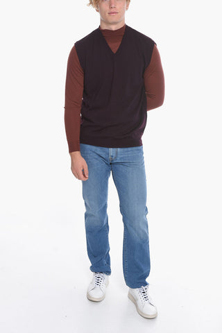 V Neck MY FILL Virgin Wool Sweater
