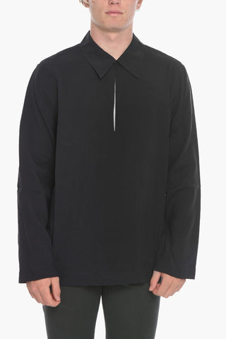 Camicia MARLO in Modal con Scollo a V