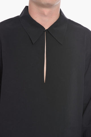 Camicia MARLO in Modal con Scollo a V