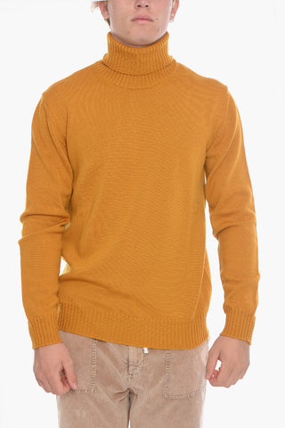 Virgin Wool Turtleneck Sweater