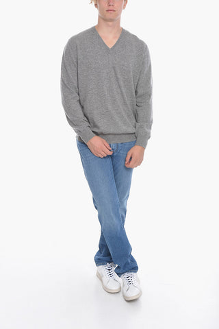 V Neck Cashmere Sweater