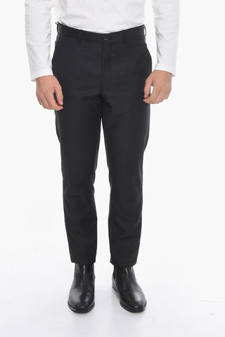 Virgin Wool and Cashmere-blend Trousers