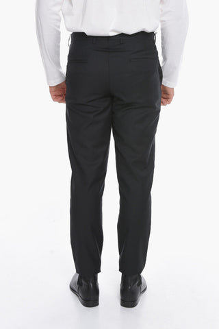 Virgin Wool and Cashmere-blend Trousers