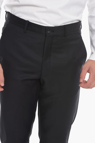 Virgin Wool and Cashmere-blend Trousers