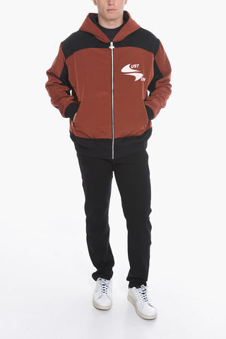 Two-Tone Hoodie with 2 Pockets