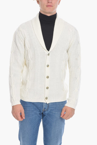 Cable Knit Maxi Cardigan