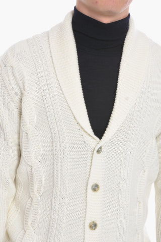 Cable Knit Maxi Cardigan