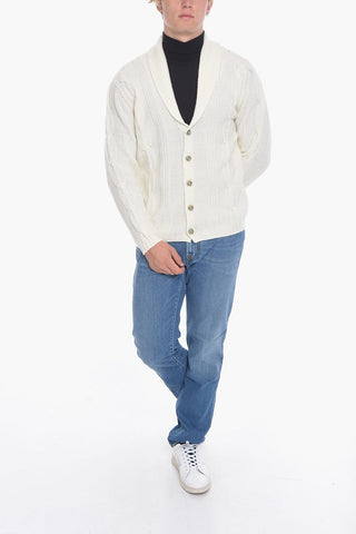 Cable Knit Maxi Cardigan