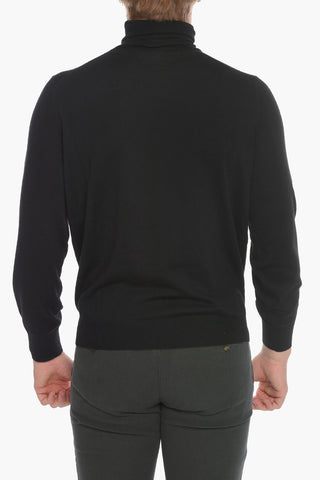 Maglia a Collo Alto in Misto Cashmere