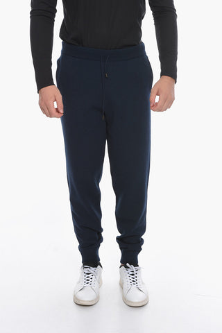 ID Pantaloni in Maglia con Polsini